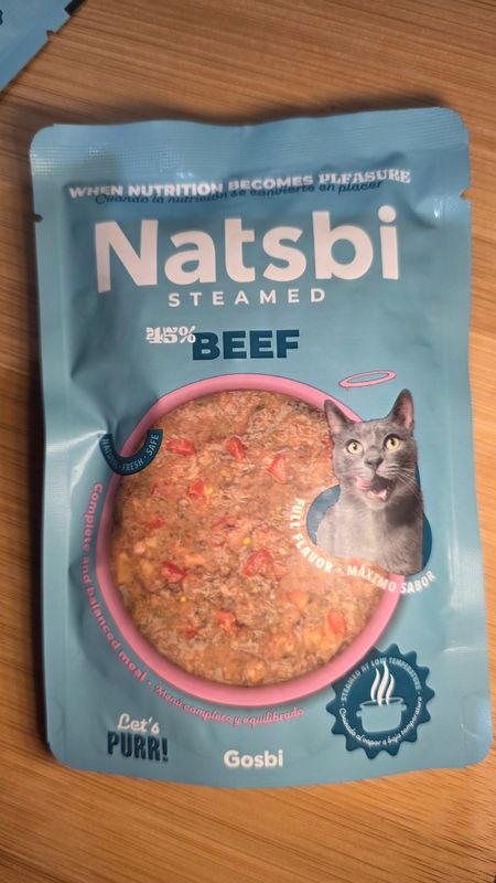 Natsbi - Steamed Beef - 80g Natsbi - Steamed Beef - 80g