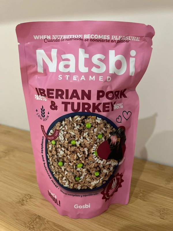 Natsbi - Steamed Iberian Pork & Turkey - 500g Natsbi - Steamed Iberian Pork & Turkey - 500g