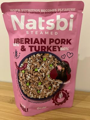 Natsbi - Steamed Iberian Pork & Turkey - 200g Natsbi - Steamed Iberian Pork & Turkey - 200g