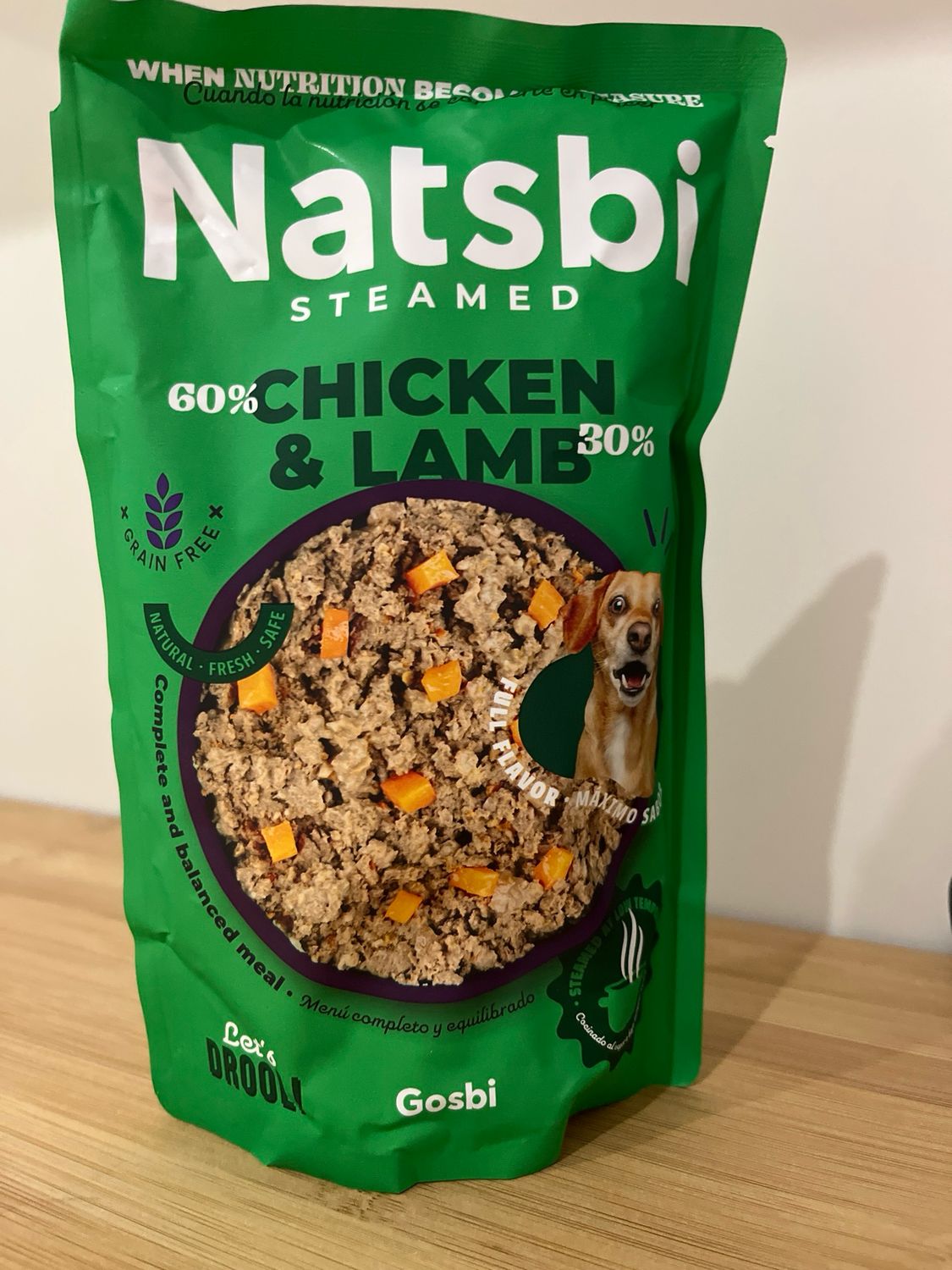 Natsbi - Steamed Chicken & Lam - 500g Natsbi - Steamed Chicken & Lam - 500g