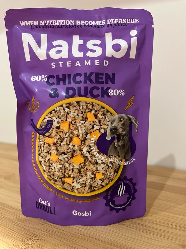 Natsbi - Steamed Chicken & Duck - 200g Natsbi - Steamed Chicken & Duck - 200g