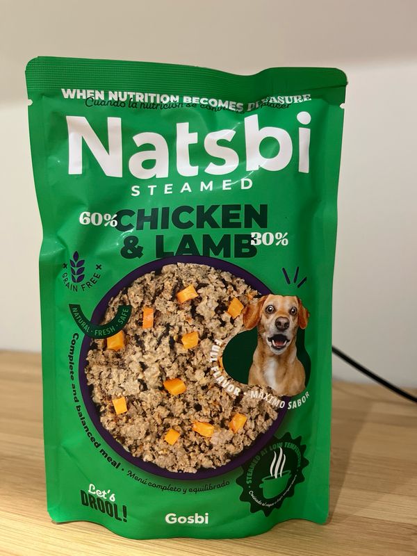 Natsbi - Steamed Chicken & Lam - 200g Natsbi - Steamed Chicken & Lam - 200g