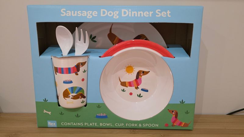 Dinner Set - 5 Delig - Teckel