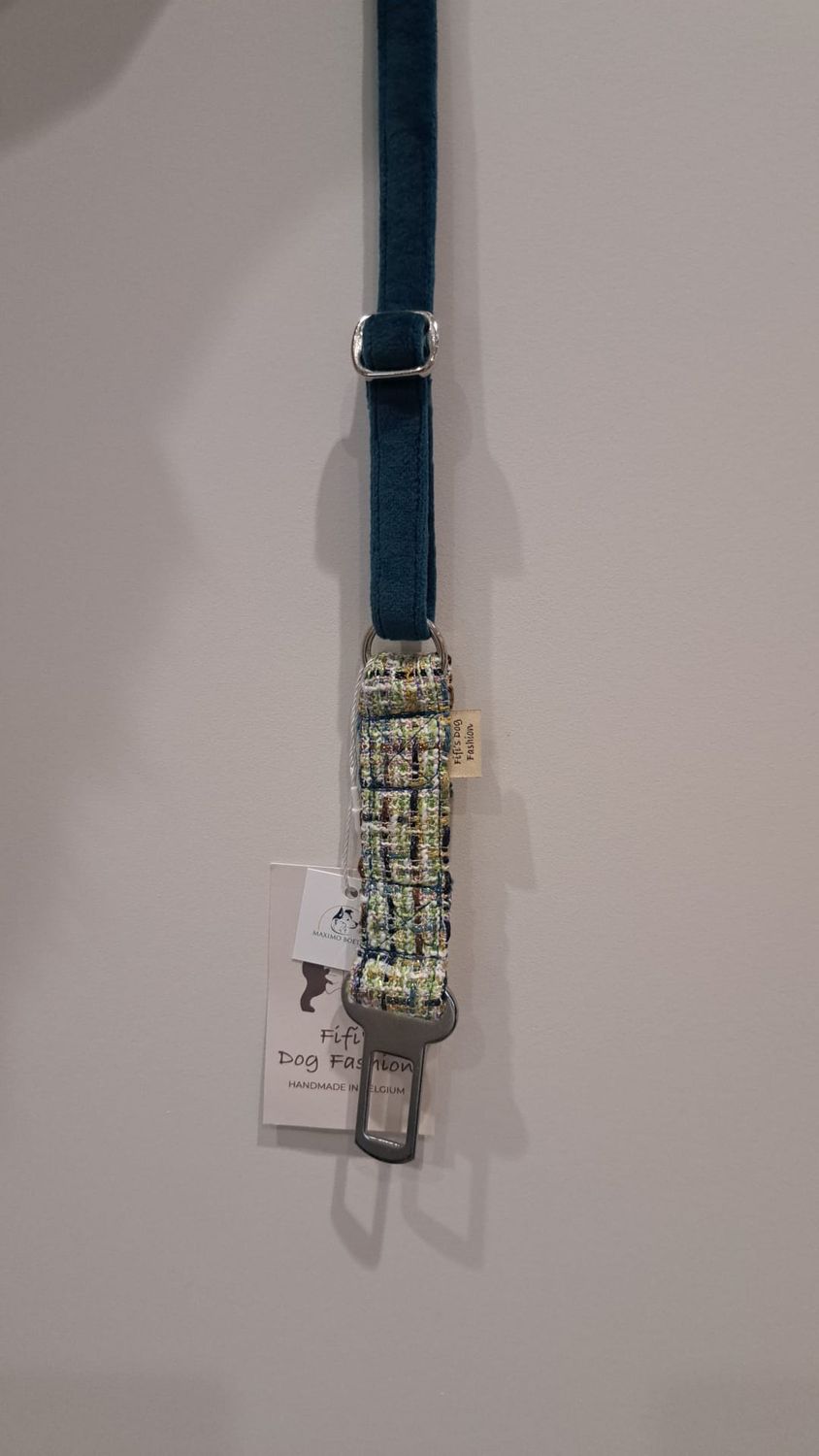 Carbelt - Short - Bleu -Fifi's dogfashion Carbelt - Short - Bleu -Fifi's dogfashion