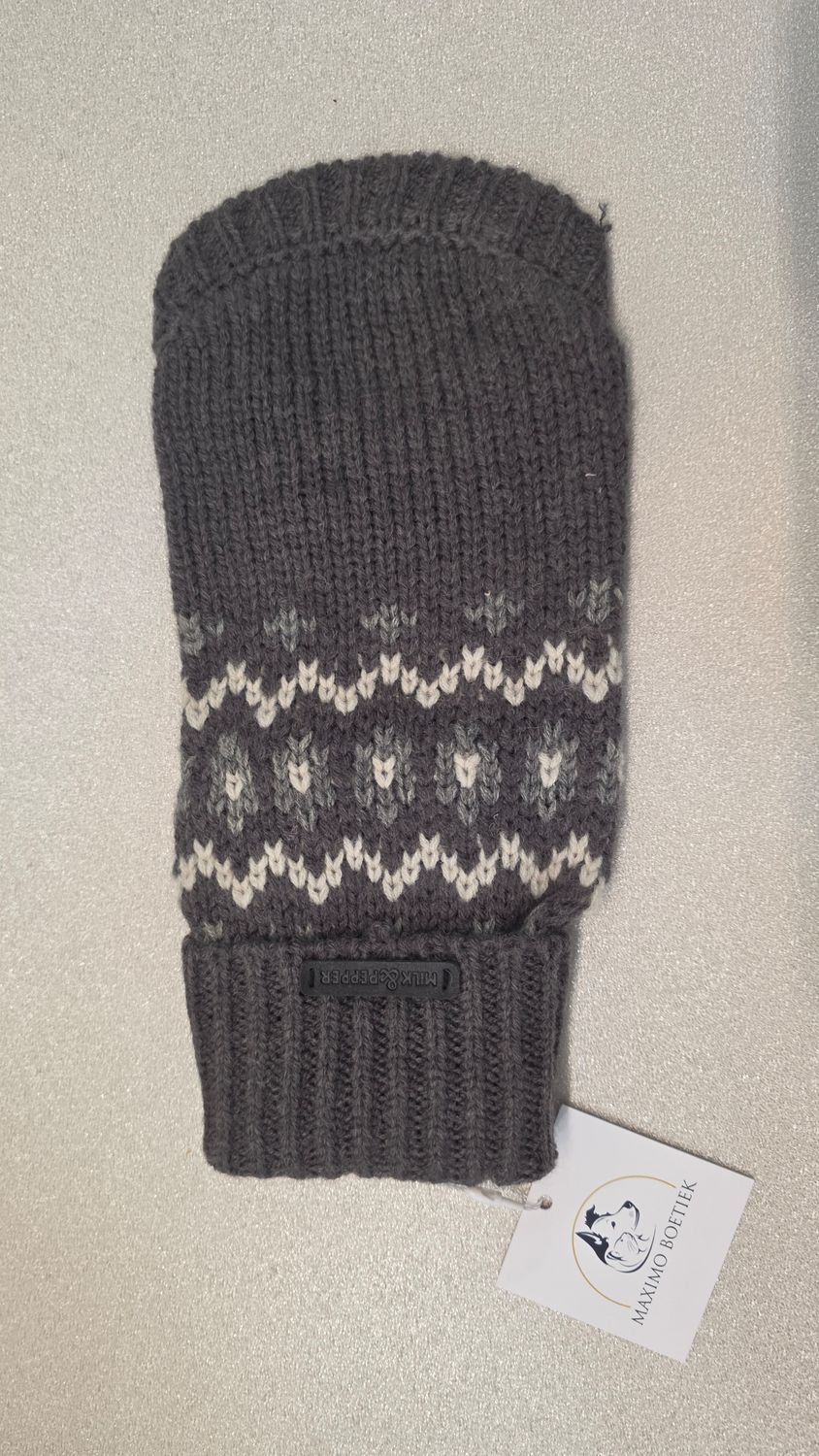 Milk &amp; Pepper - Wool - Grijs/Wit - Maat 27cm