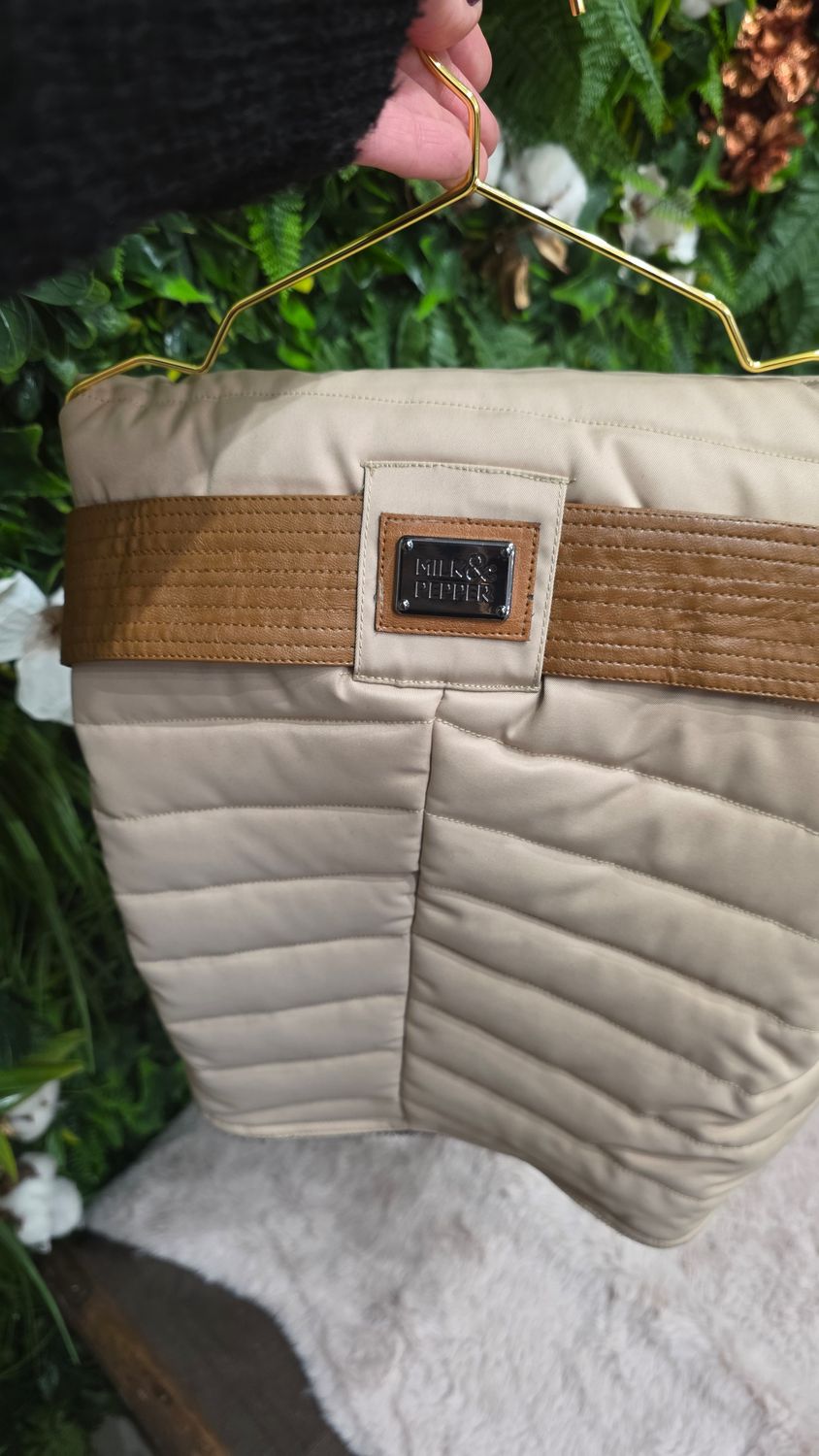 Milk &amp; Pepper  - Jas - Beige - Maat 56cm