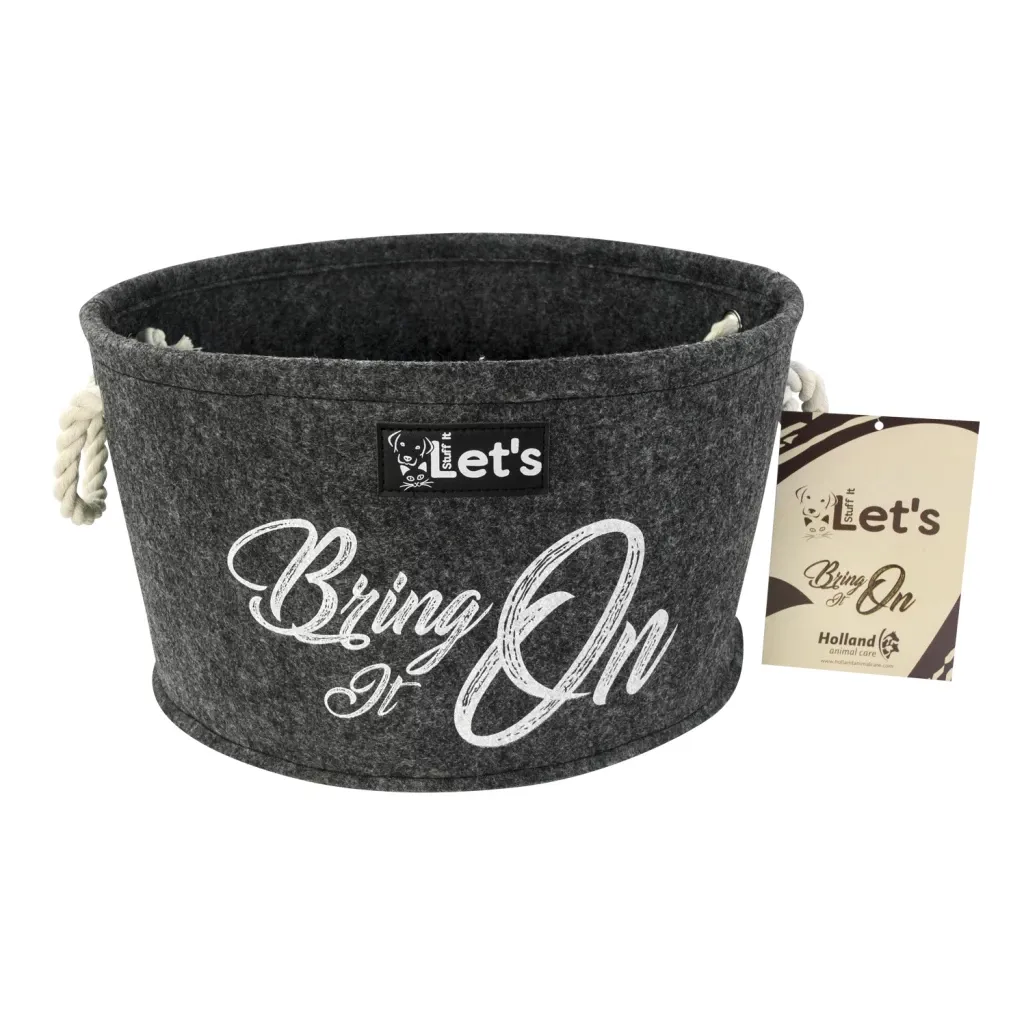 Let's Stuff It Bring it On Antraciet