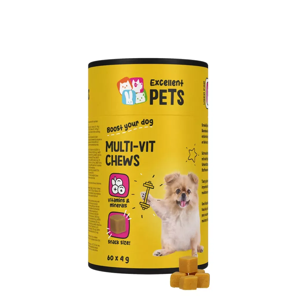 Excellent Pets Pre- &amp; Probiotics Chews 60 Treats