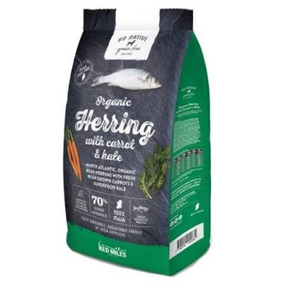 Go Native - Biologische haring met wortel en boerenkool - Small Breed - 1.5kg Go Native - Biologische haring met wortel en boerenkool - Small Breed - 1.5kg