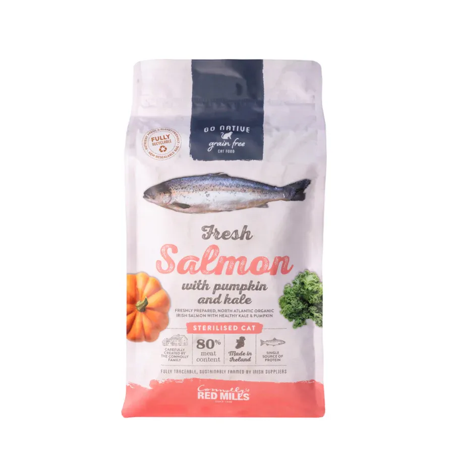 Go Native - Cat - Zalm met pompoen en boerenkool - 1.5kg