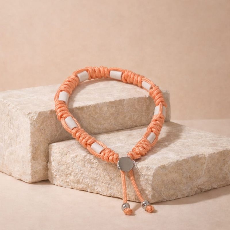 No.01 Soft Peach – Natuurlijke EM-X Anti-Tekenband - 30/34cm No.01 Soft Peach – Natuurlijke EM-X Anti-Tekenband - 30/34cm