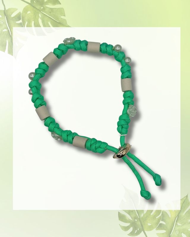 No.04 Mint Breeze – Natuurlijke EM-X Anti-Tekenband - 24/48cm No.04 Mint Breeze – Natuurlijke EM-X Anti-Tekenband - 24/48cm