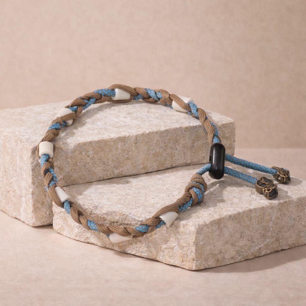 No.06 Desert Sky – Natuurlijke EM-X Anti-Tekenband - 42/48cm