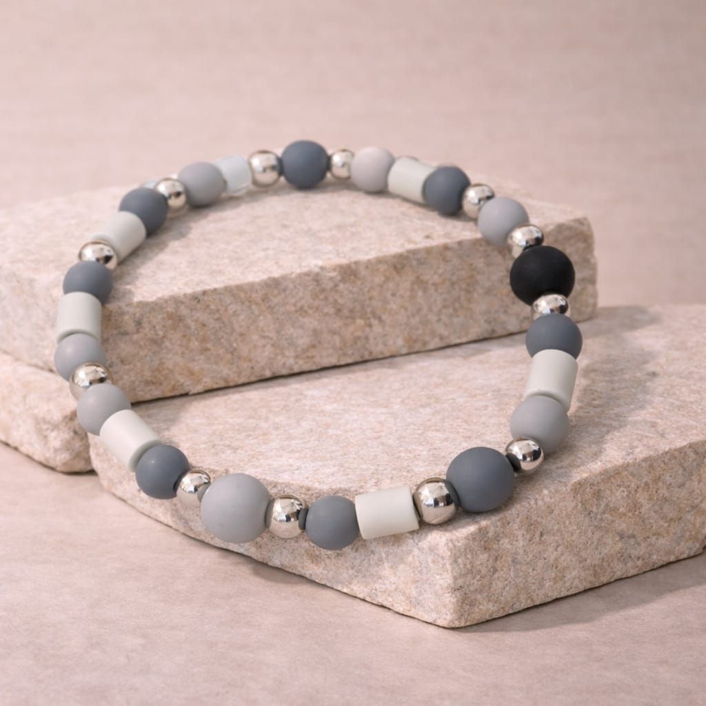 No.14 Silver Mist – Natuurlijke EM-X Anti-Tekenband - 36cm