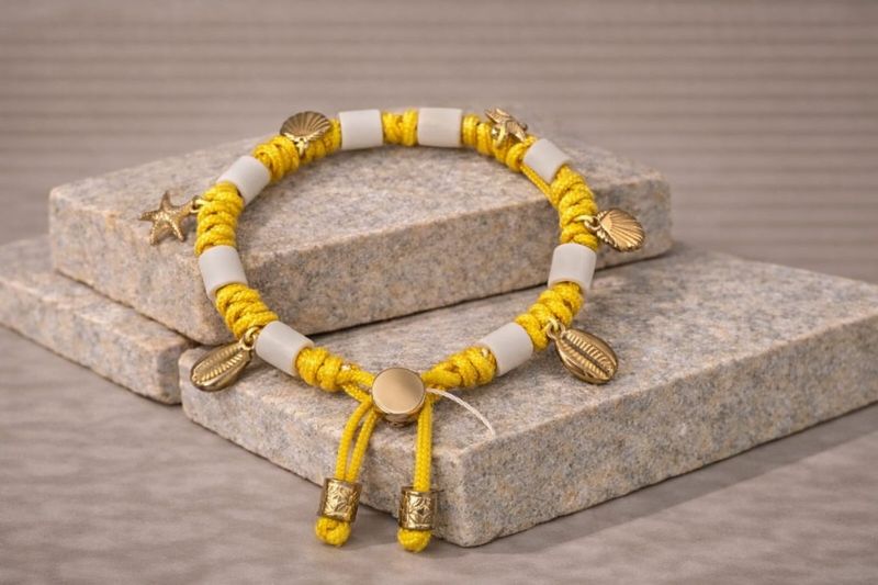 No.19 Golden Shell – Natuurlijke EM-X Anti-Tekenband - 28/32cm No.19 Golden Shell – Natuurlijke EM-X Anti-Tekenband - 28/32cm