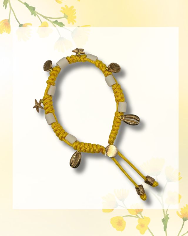 No.19 Golden Shell – Natuurlijke EM-X Anti-Tekenband - 28/32cm No.19 Golden Shell – Natuurlijke EM-X Anti-Tekenband - 28/32cm