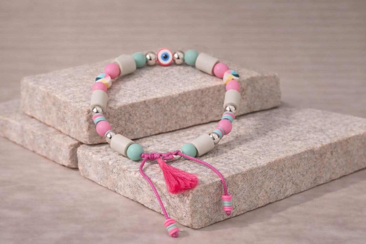 No.20 Candy Breeze – Natuurlijke EM-X Anti-Tekenband - 22/26cm