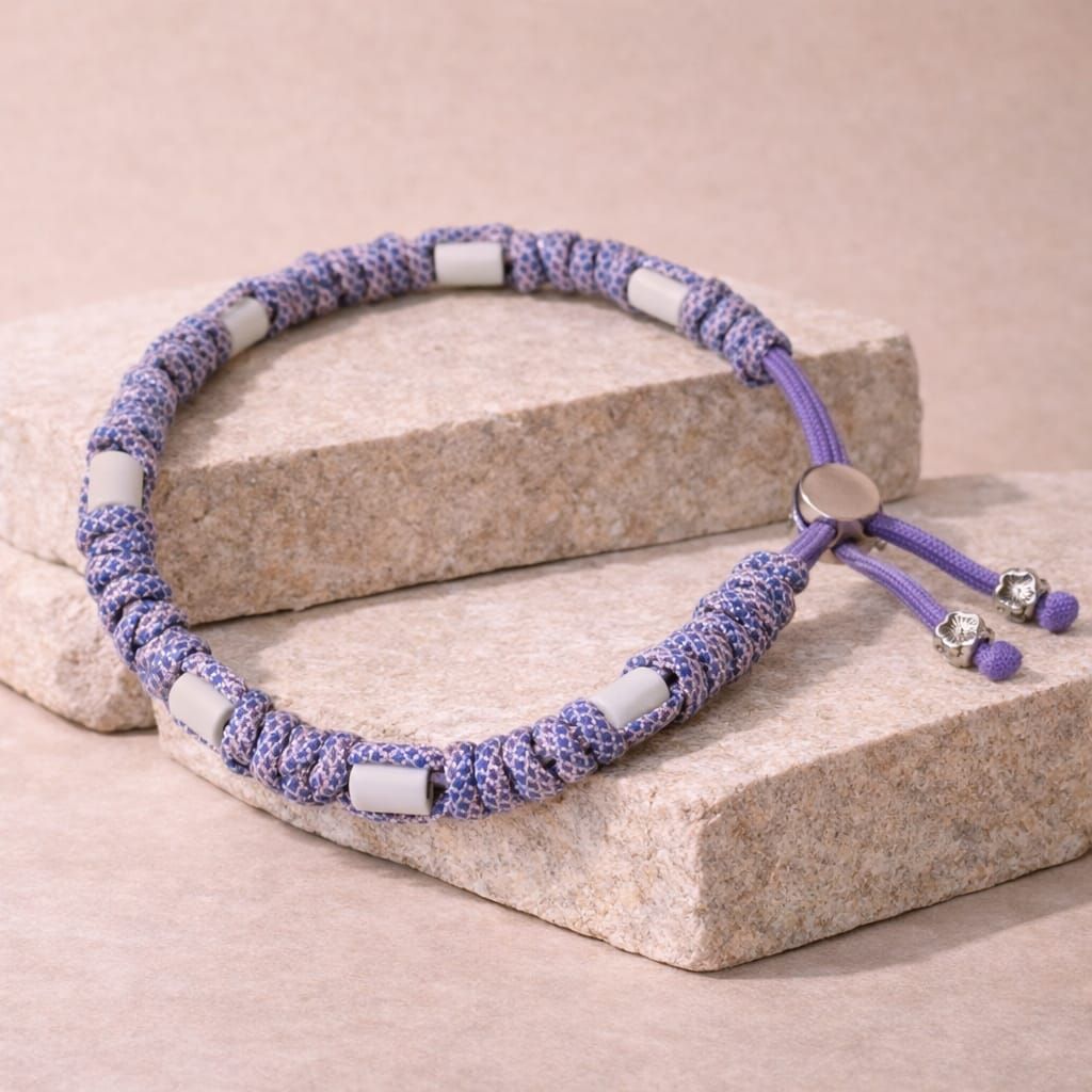 No.11 Lavender Dream – Natuurlijke EM-X Anti-Tekenband - 26/30cm