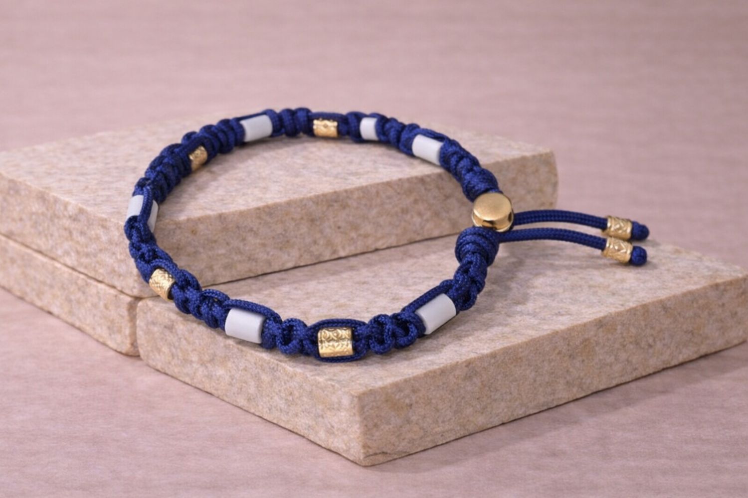 NO.25 Midnight Gold - Natuurlijke EM-X Anti-Tekenband - 29/33cm