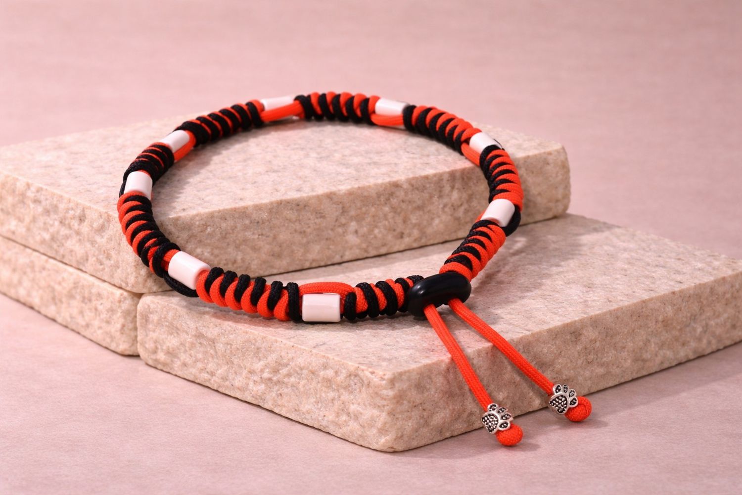 NO.29 Lava Noir - Natuurlijke EM-X Anti-Tekenband - 35/39cm