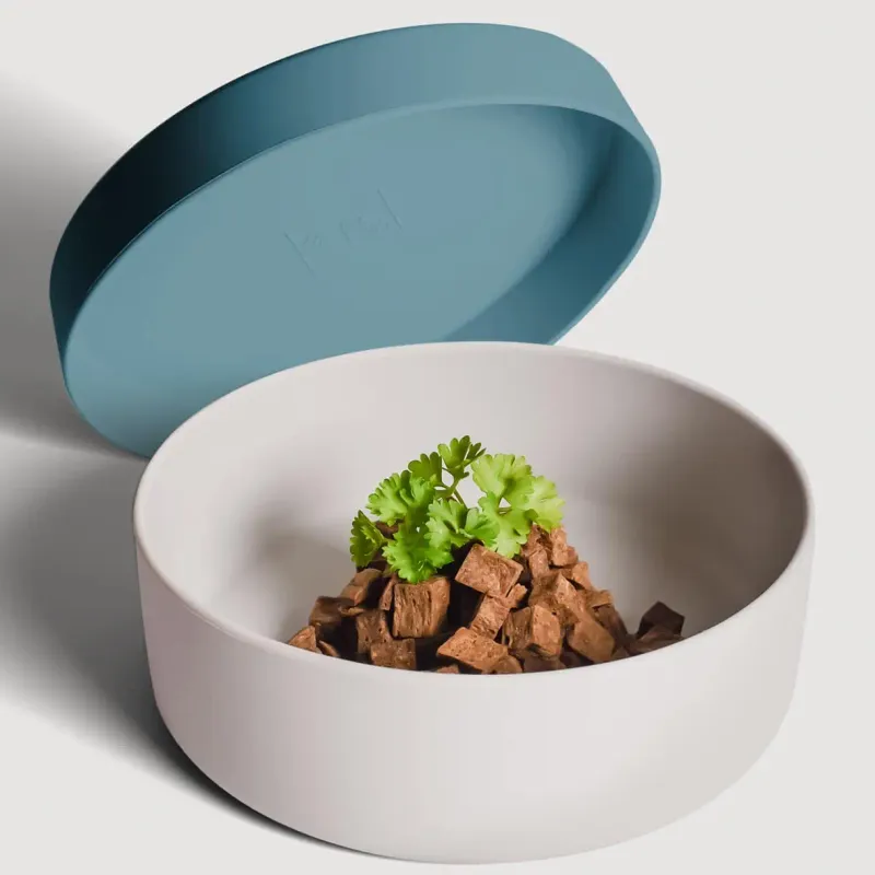 ne&no - siliconen voerbak met deksel voor honden en katten ne&no - siliconen voerbak met deksel voor honden en katten