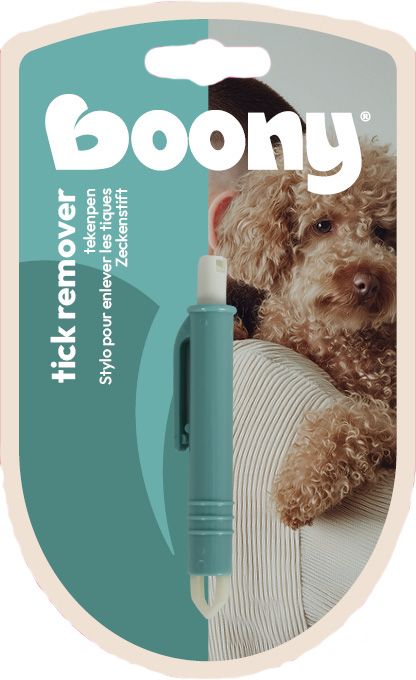 Boony  - Tekenpen kunststof - Hond - 9cm
