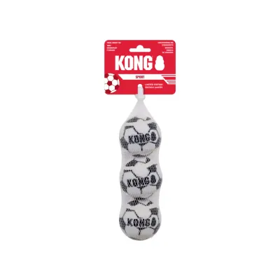 Kong - Sport Voetbal - M 6,5 cm - 3-pk