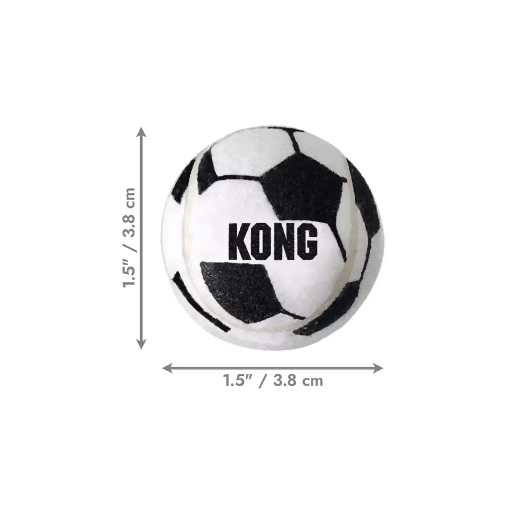 Kong - Sport Voetbal - XS 4,5 cm - 3-pk