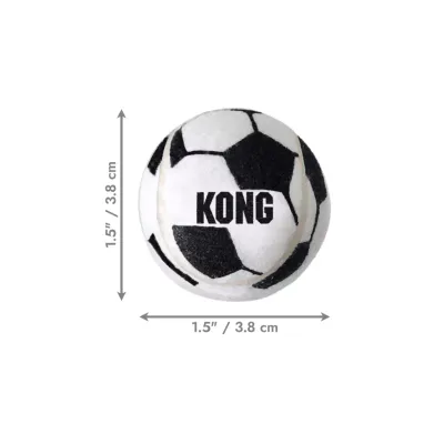 Kong - Sport Voetbal - XS 4,5 cm - 3-pk