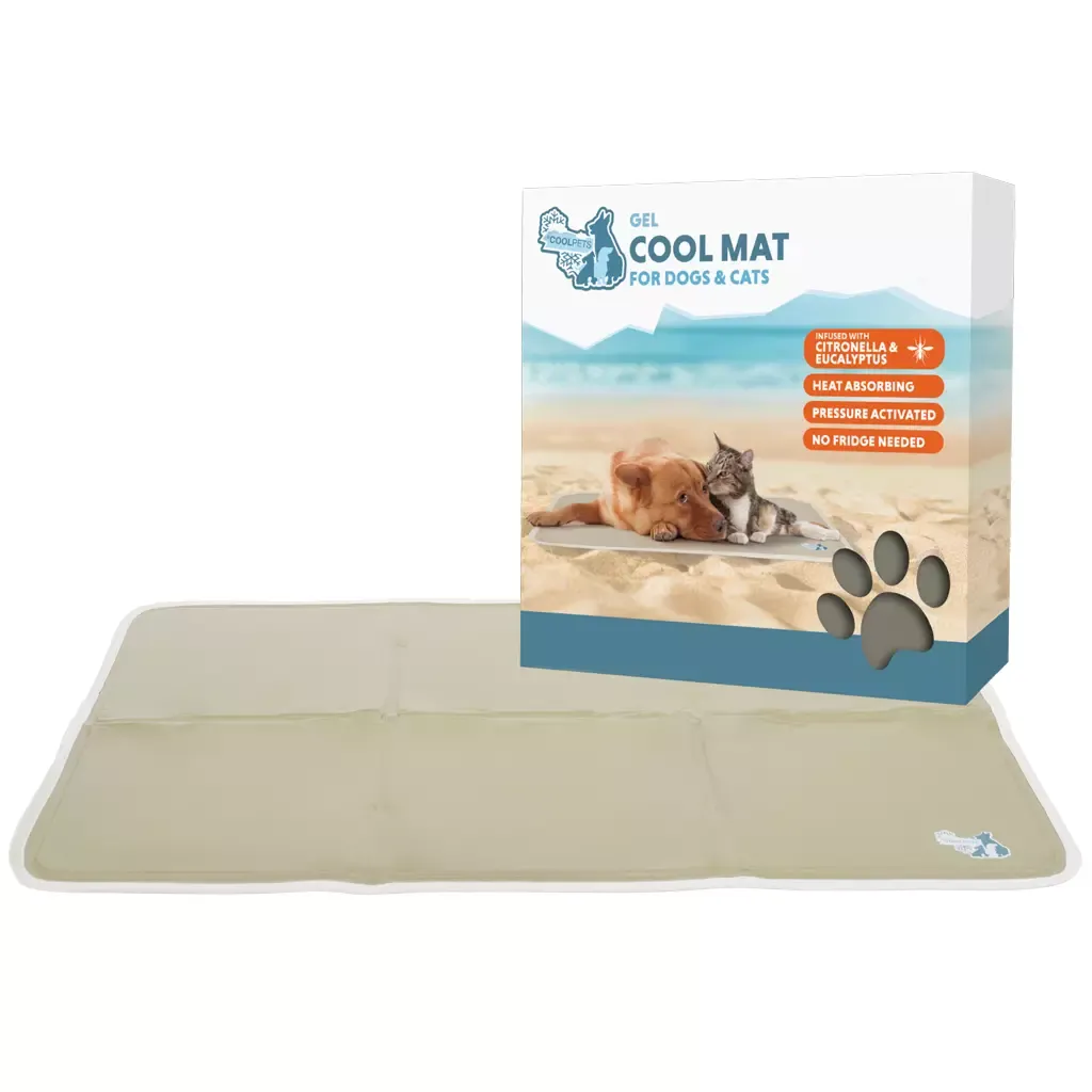 Coolpets - Gel Cooling Mat - Beige