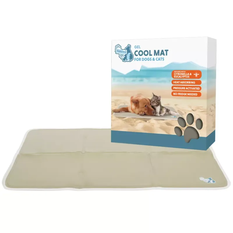 Coolpets - Gel Cooling Mat - Beige