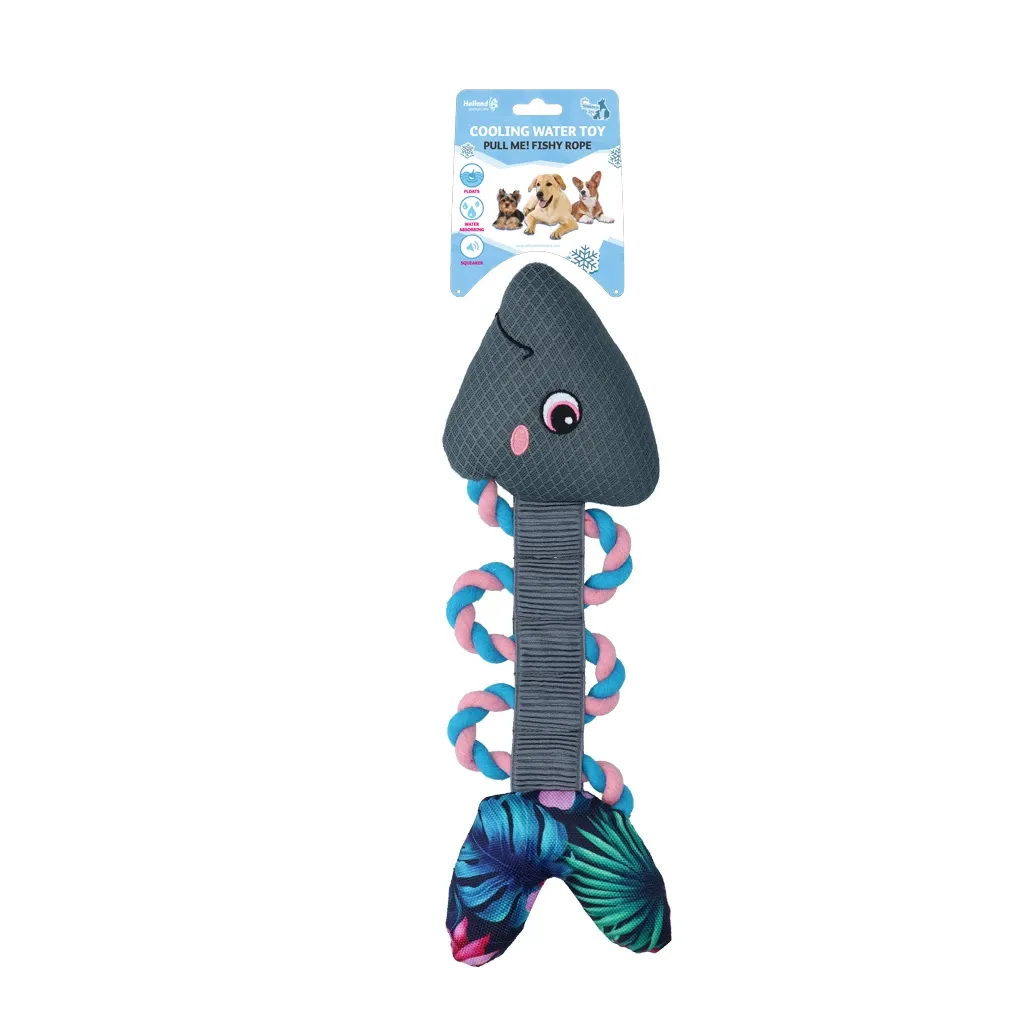 CoolPets - Pull Me! - Fishy Rope Flower