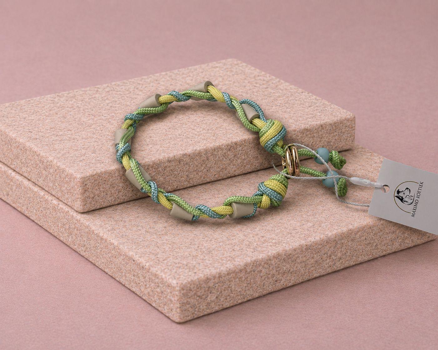 No.37 Soft Weave – Natuurlijke EM-X Anti-Tekenband - 24/28cm