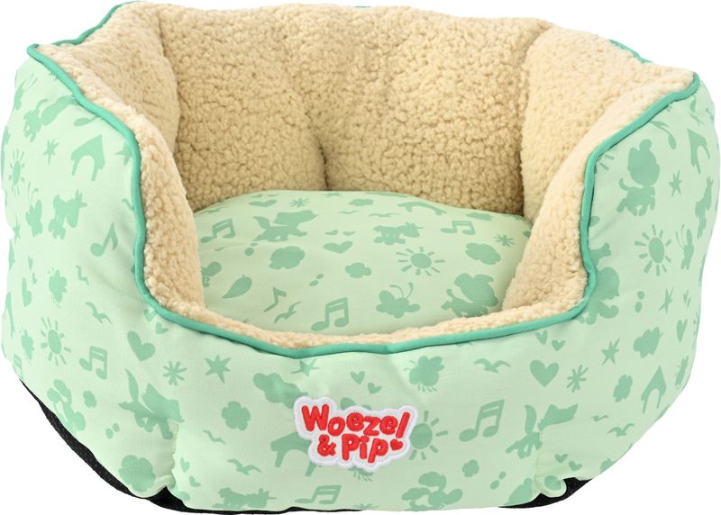 Woezel &amp; Pip -  slaapmand rond groen 50cm 🔍
