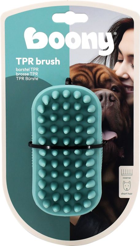 Boony - Borstel hond tpr - Ovaal grof Boony - Borstel hond tpr - Ovaal grof