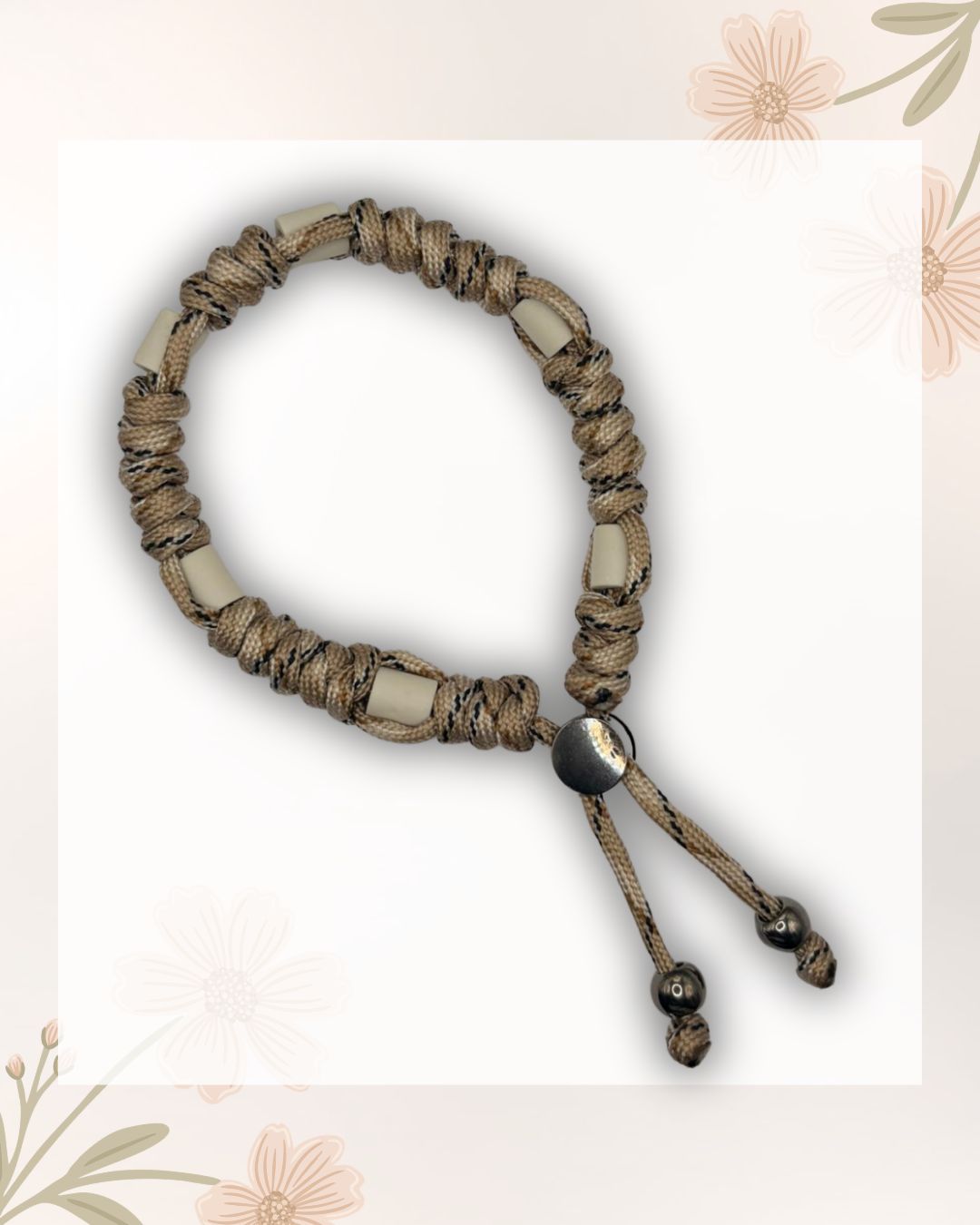 No.08 Driftwood – Natuurlijke EM-X Anti-Tekenband - 27/31cm No.08 Driftwood – Natuurlijke EM-X Anti-Tekenband - 27/31cm