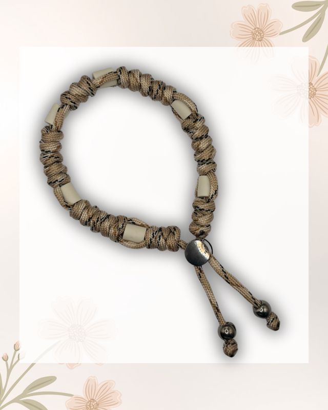 No.08 Driftwood – Natuurlijke EM-X Anti-Tekenband - 27/31cm No.08 Driftwood – Natuurlijke EM-X Anti-Tekenband - 27/31cm