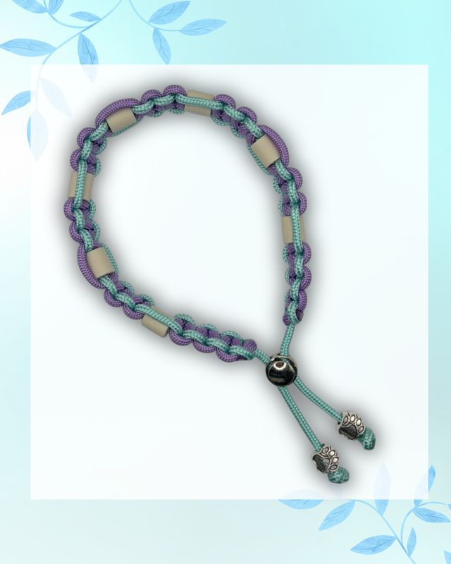 No.39 Mermaid Mist – Natuurlijke EM-X Anti-Tekenband - 32/36cm No.39 Mermaid Mist – Natuurlijke EM-X Anti-Tekenband - 32/36cm