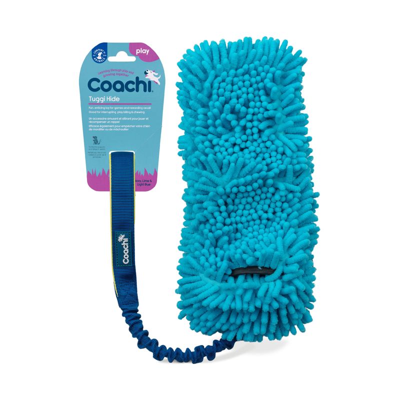 Coachi - Tuggi hide navy, lime &light blue - Tugg Toy Coachi - Tuggi hide navy, lime &light blue - Tugg Toy