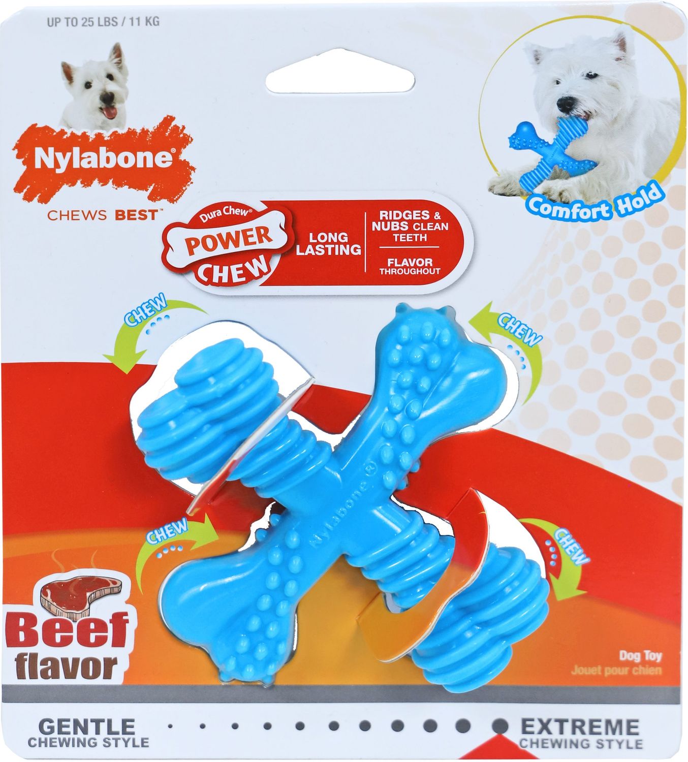 Nylabone - Power Chew X-bone regular - Beef