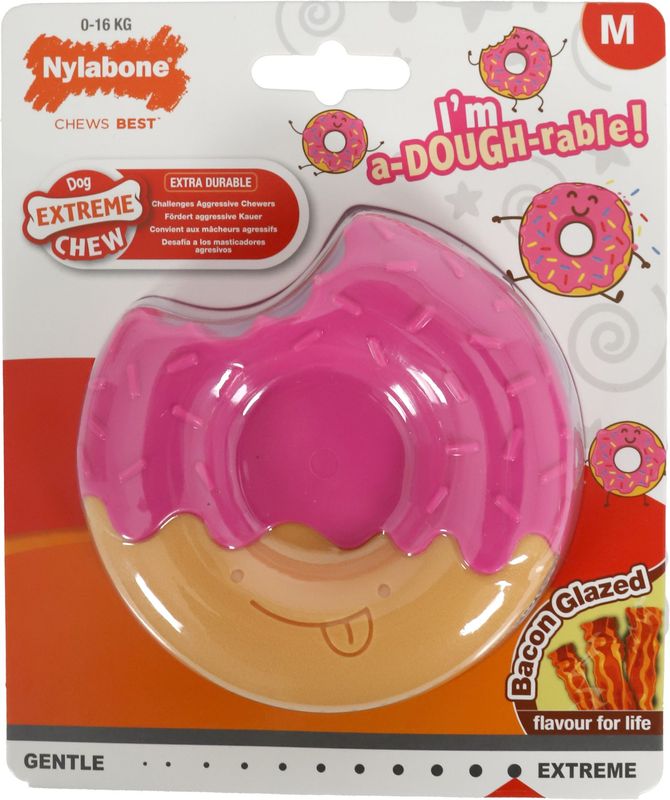 Nylabone extreme chew - Donut glaze - Bacon
