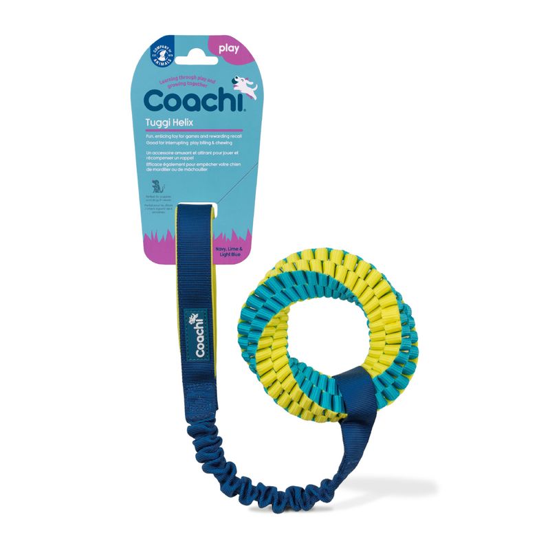 Coachi - tuggi helix - navy, lime & l.Blue - Tugg Toy Coachi - tuggi helix - navy, lime & l.Blue - Tugg Toy