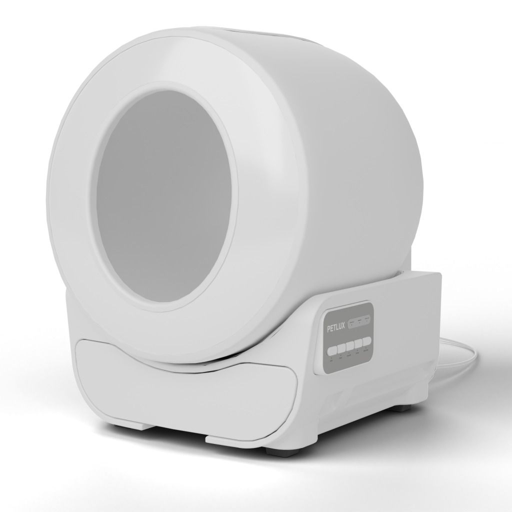 Petlux V3 Automatische Kattenbak Zwart of Wit Petlux V3 Automatische Kattenbak Zwart of Wit