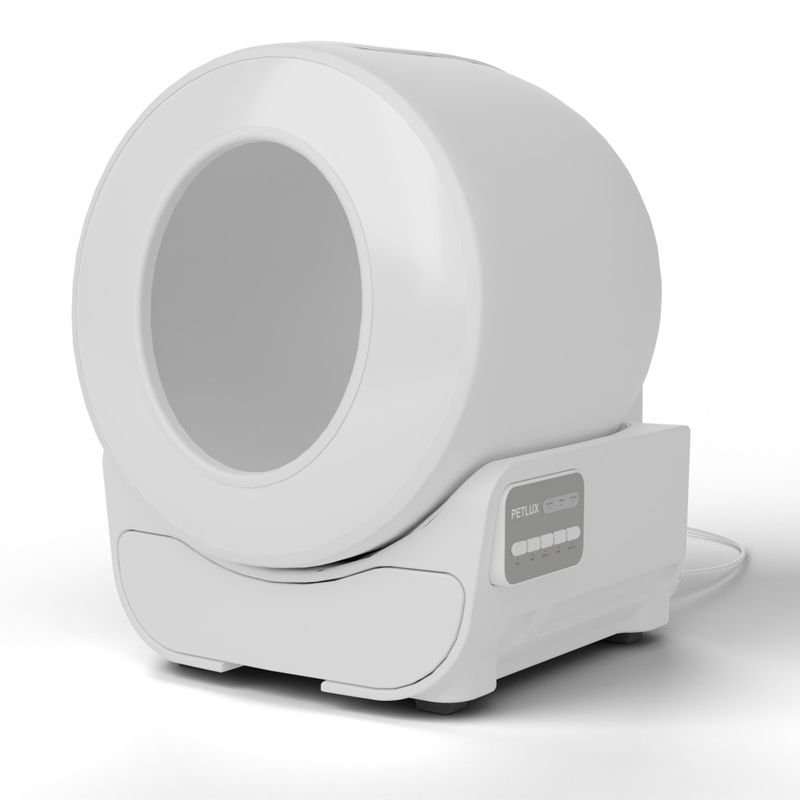 Petlux V3 Automatische Kattenbak Zwart of Wit Petlux V3 Automatische Kattenbak Zwart of Wit