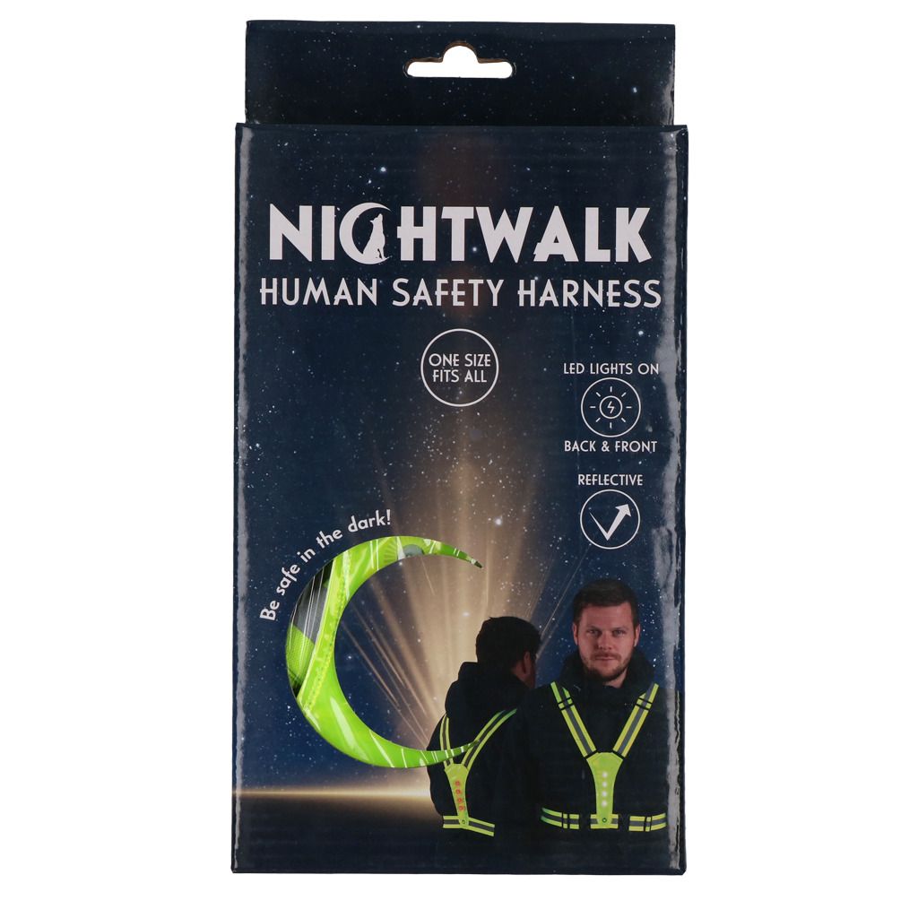 Nightwalk - Human Safety Harness - Geel Nightwalk - Human Safety Harness - Geel