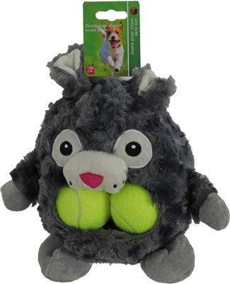 Boon - Buidelbek Bunny + 2 Tennisballen Boon - Buidelbek Bunny + 2 Tennisballen