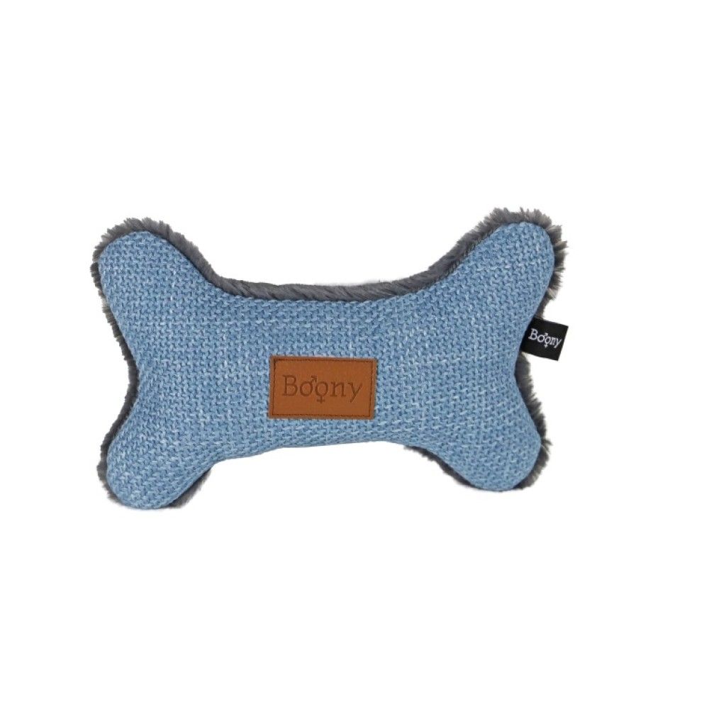 Boony - Speelbot Linnenlook met Piep - Blauw Boony - Speelbot Linnenlook met Piep - Blauw