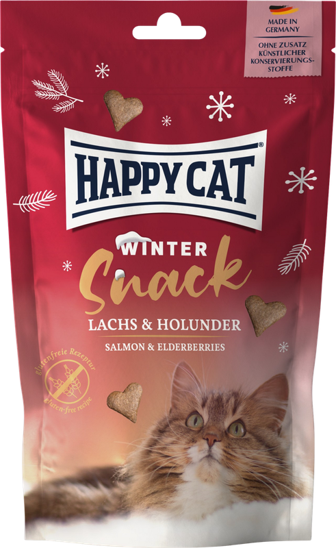 Happy Cat - Wintersnack 2026 - Rund & Appel Happy Cat - Wintersnack 2026 - Rund & Appel