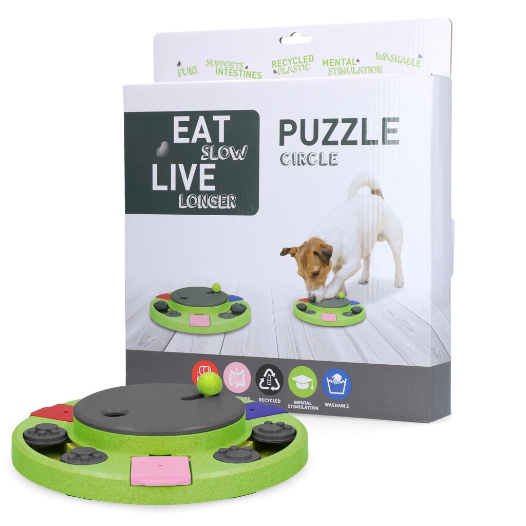 Eat Slow Live Longer - Puzzle - Circle Eat Slow Live Longer - Puzzle - Circle