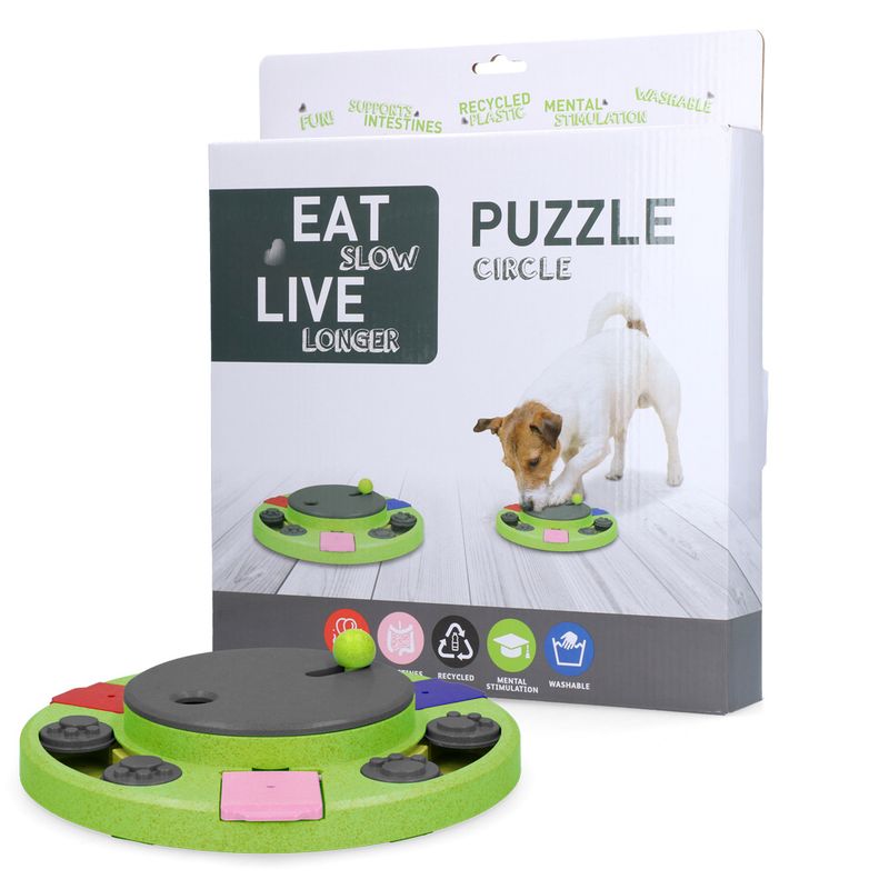 Eat Slow Live Longer - Puzzle - Circle Eat Slow Live Longer - Puzzle - Circle